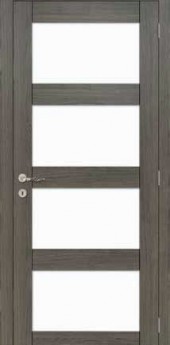Eik antraciet serie 10 quadra glass mat
