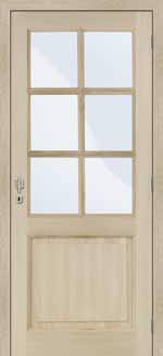 Solid oak 11 met glas